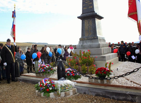 11 novembre 2014 à Charly sur Marne dans l'Aisne