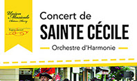 Sainte Cécile avec l'Union Musicale et le Conservatoire de Musique de Château-Thierry