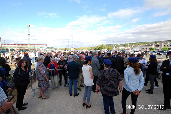 75émé anniversaire de la Libération de charly sur Marne dans le sud de l'Aisne