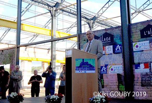 75émé anniversaire de la Libération de charly sur Marne dans le sud de l'Aisne