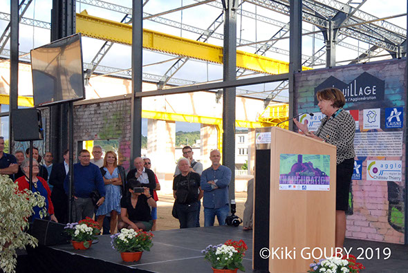 75émé anniversaire de la Libération de charly sur Marne dans le sud de l'Aisne