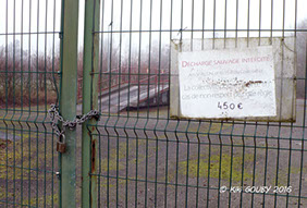 dechetterie d'artonges fermée dans le sud de l'Aisne