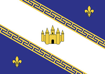 Drapeau n°1"créons notre drapeau pour Château-Thierry dans le sud de l'aisne