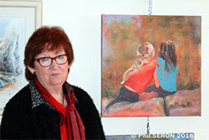 Arlette TIQUET Heureusement qu'il y a des artistes à Crézancy dans le sud de l'Aisne