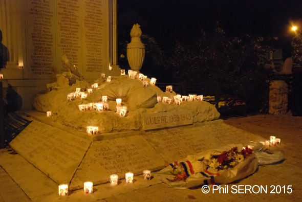 Allumons les flammes de l'espoir à Château-Thierry dans l'Aisne avec le Souvenir Français