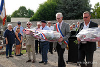 Hommage aux Résistants à Charly sur Marne dans le sud de l'Aisne